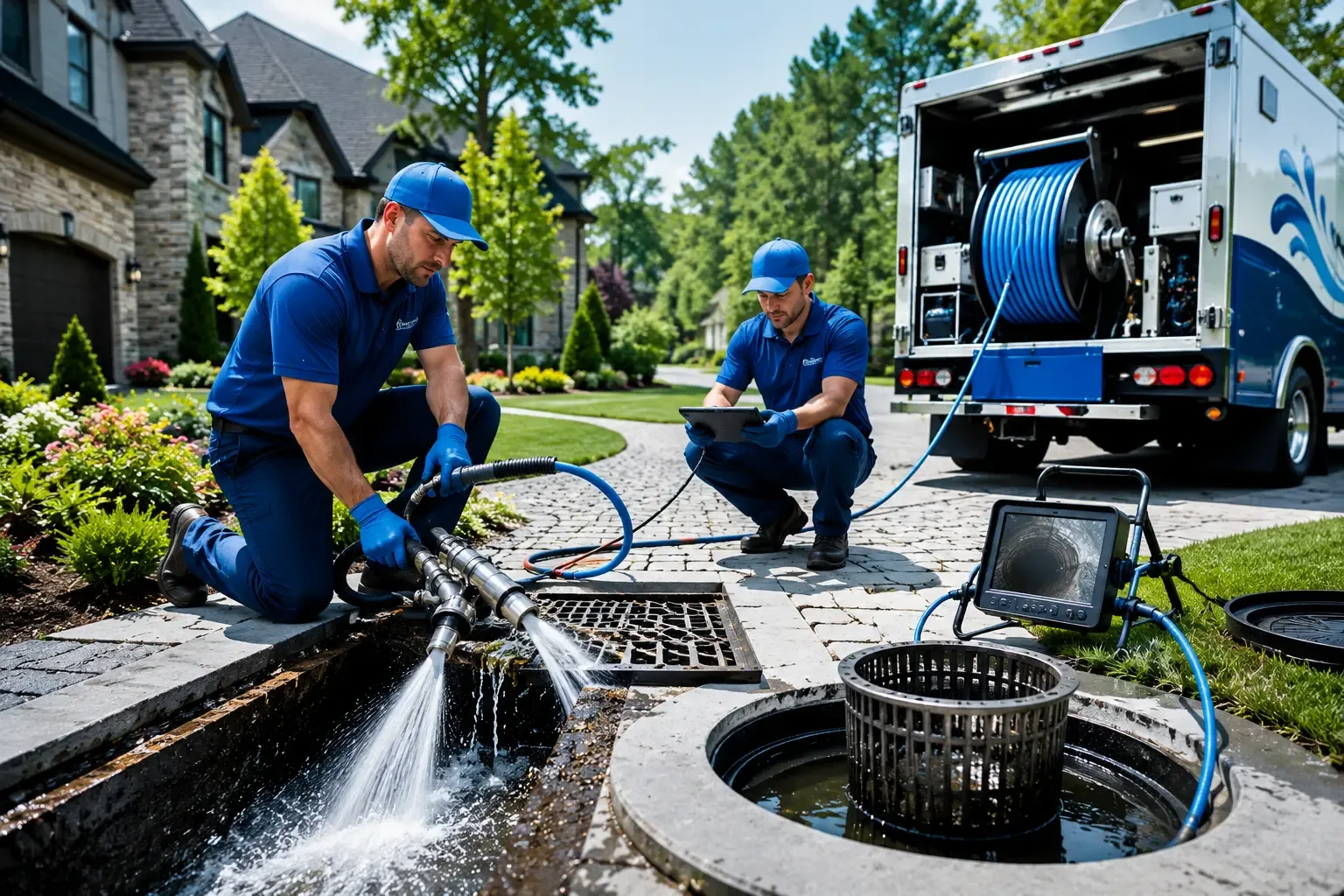 Local outdoor drain cleaning professionals in Somerset, CA